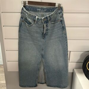 Old Navy | Denim Midi Skirt